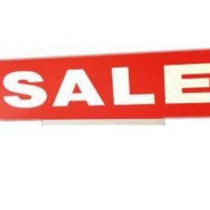 Sale roof crowner blade in red and white