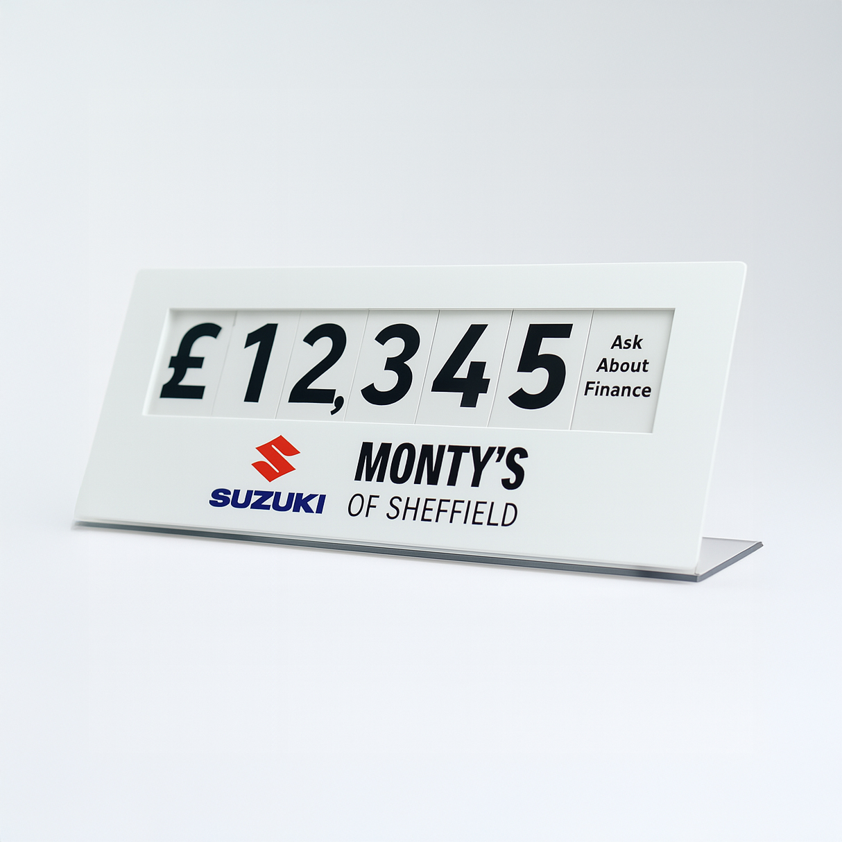 Showroom Pricing Units