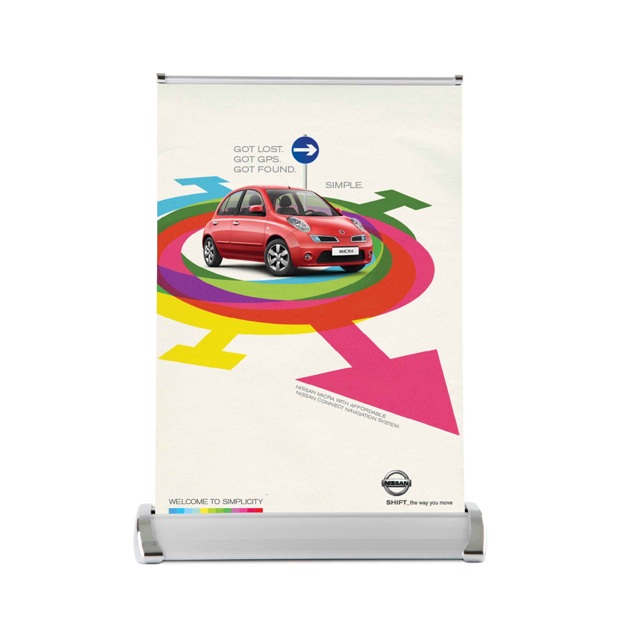 Expovision Desktop Roller Banner